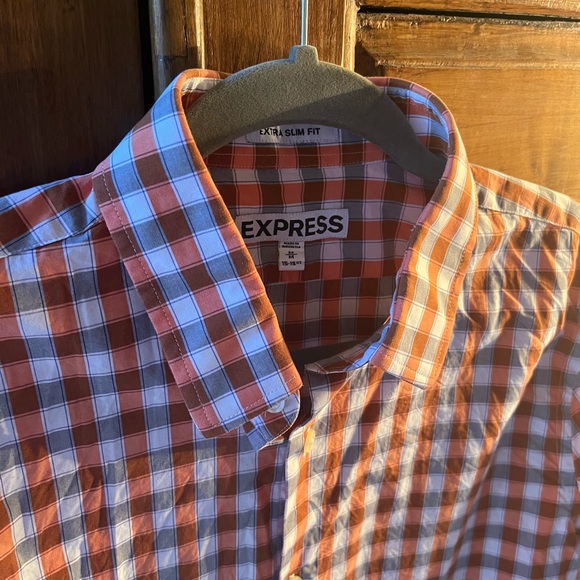 Express Men’s L/S Slim Fit Button Down Shirt - Picture 6 of 6